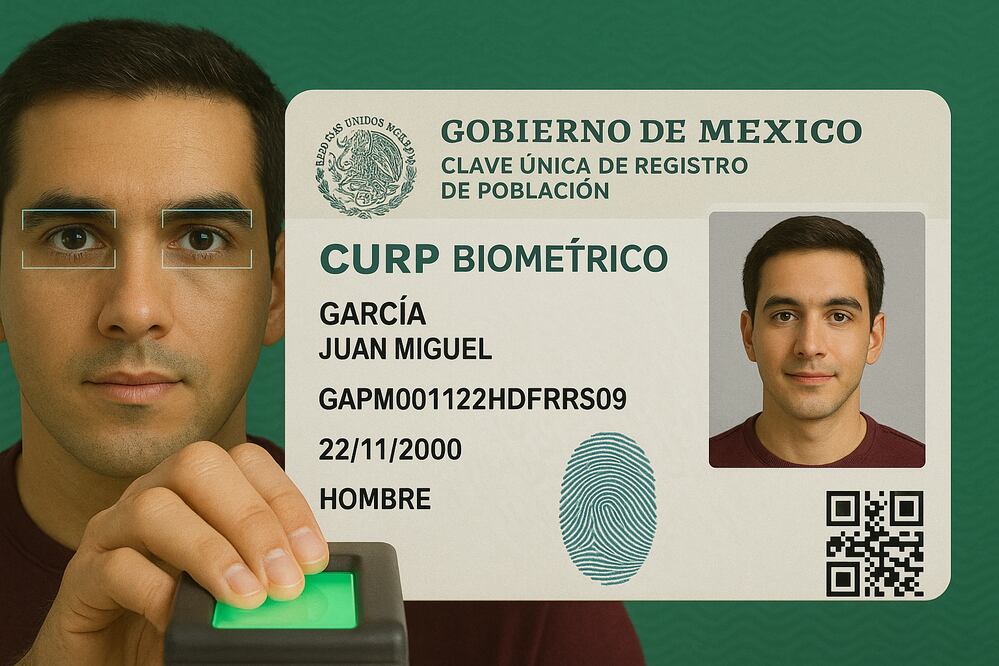 El Senado aprobó la CURP biométrica como documento oficial de identificación; será obligatoria para toda la población y se perfila como el principal medio de registro en México. Foto: Creada con IA