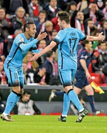 El equipo culé gana en Copa