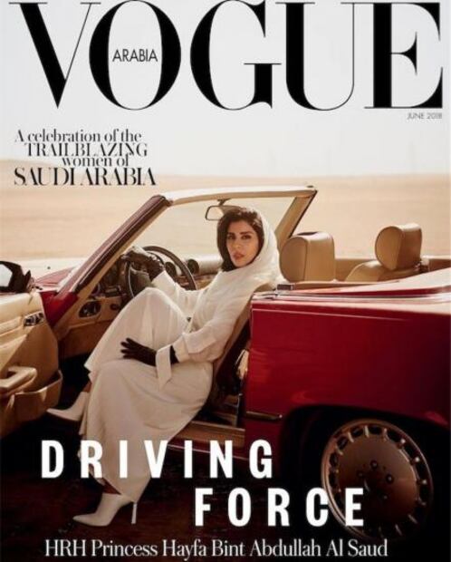 ¿Porqué esta portada de Vogue causó polémica en Arabia Saudita?