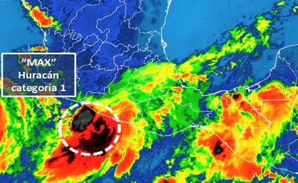 Emiten alerta roja en Guerrero por acercamiento de "Max"