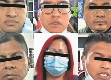 Caen seis presuntos agentes por extorsión