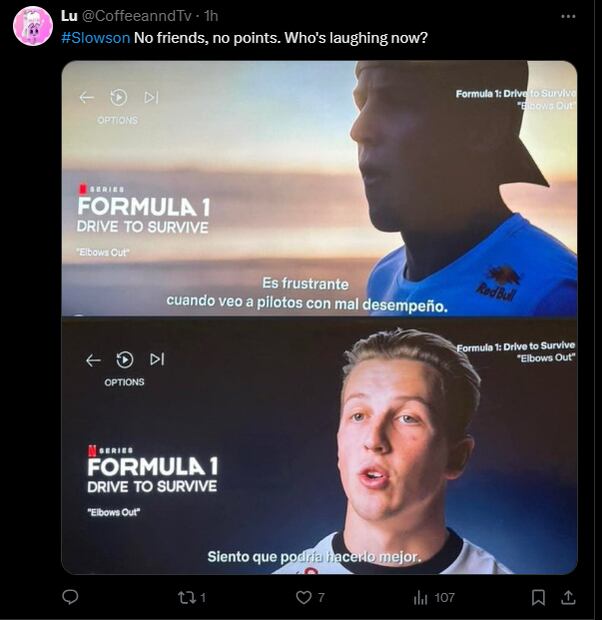Los MEJORES MEMES de la salida de Liam Lawson de Red Bull