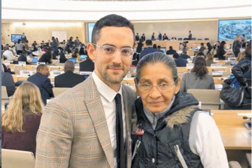 Participó en la ONU junto con la activista Tita Radilla. (INSTAGRAM)