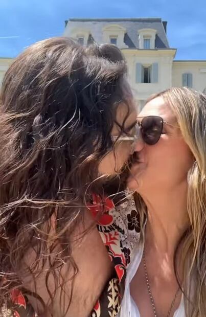 Heidi Klum , enamorada en Cannes de Tom Kaulitz, guitarrista de Tokio Hotel.