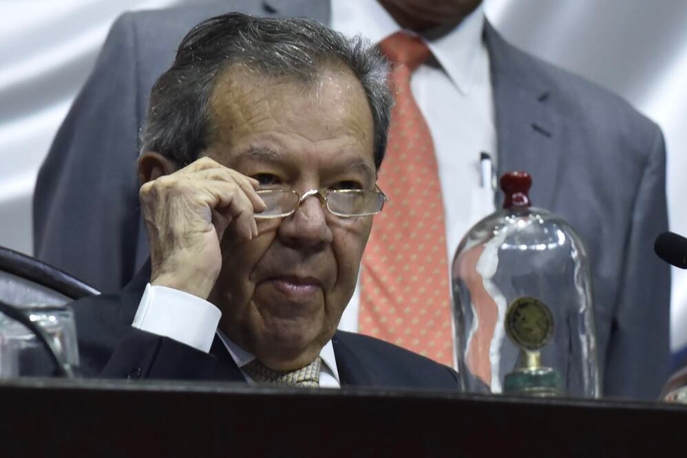 Este jueves, Porfirio Muñoz Ledo dejó la presidencia de la Cámara de Diputados / FOTO: Archivo. EL UNIVERSAL