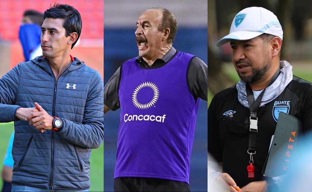 Marvin Cabrera, Rafael Loredo y Yahir García en Guatemala - FOTO: Especial