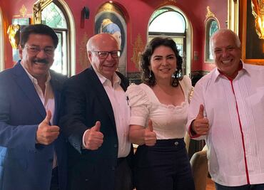 Se reúnen aspirantes a la candidatura por la dirigencia del PRI