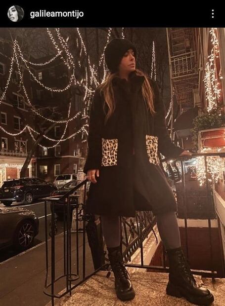 Galilea Montijo luce el outfit perfecto para invierno 