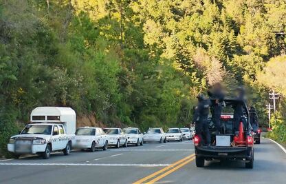 Taxistas armaron bloqueos por 24 horas en Sultepec; niegan nexos con criminales