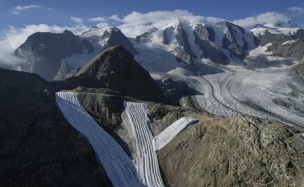 Glaciares en Suiza han perdido más de la mitad de su volumen, revela estudio