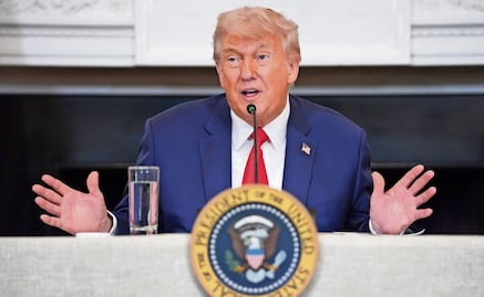 Desfile militar sigue en pie "llueva o haga sol", asegura Trump; organizaciones convocan a protestas contra el mandatario de EU