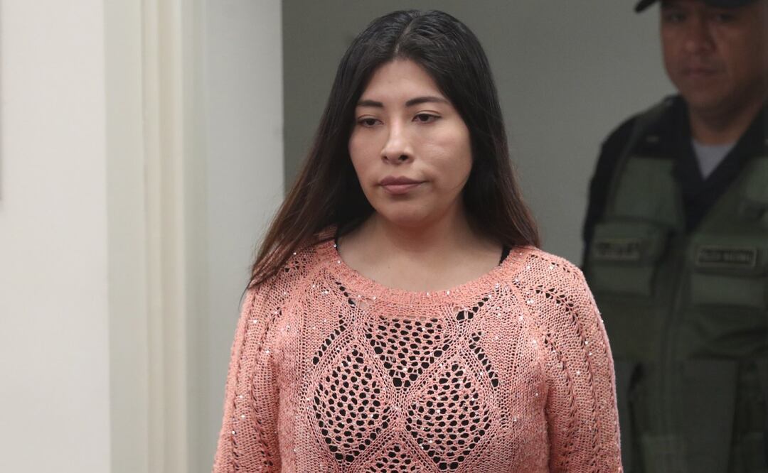 Fotografía de archivo del 18 de marzo de 2025 de la exprimera ministra de Perú Betssy Chávez. Foto: EFE