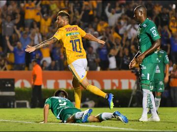 Tigres se lleva la victoria contra León