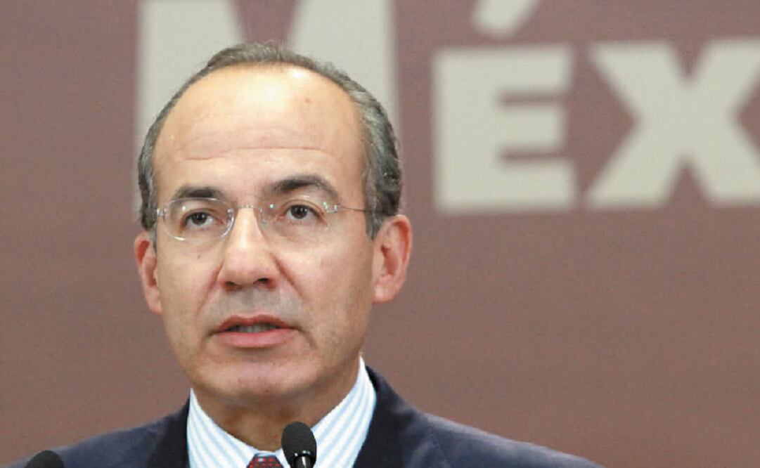 Felipe Calderón has come under fire in recent weeks for his links to Genaro García Luna - Photo: File Photo/EL UNIVERSAL