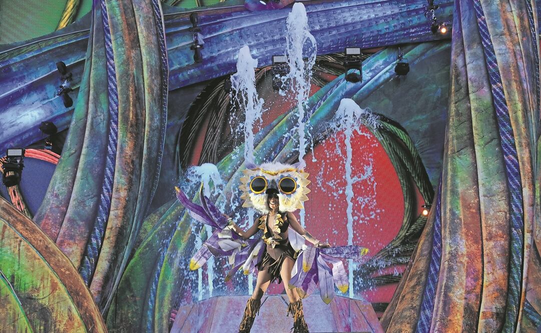 Los artistas lucieron sus mejores atuendos arriba y abajo del escenario. Foto: OCESA