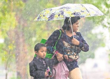 Reportan caída de granizo en Azcapotzalco y lluvia en 10 alcaldías de CDMX