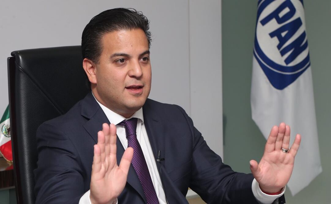 El senador del PAN, Damián Zepeda, calificó como “grave error político” lo que realizaron los dirigentes del Frente Va por México de ir a Nuevo León a amenazar al gobernador, Samuel García. Foto: archivo / EL UNIVERSAL