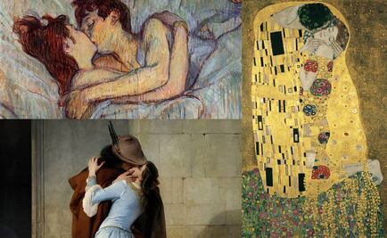 Once estampas sobre el arte de besar