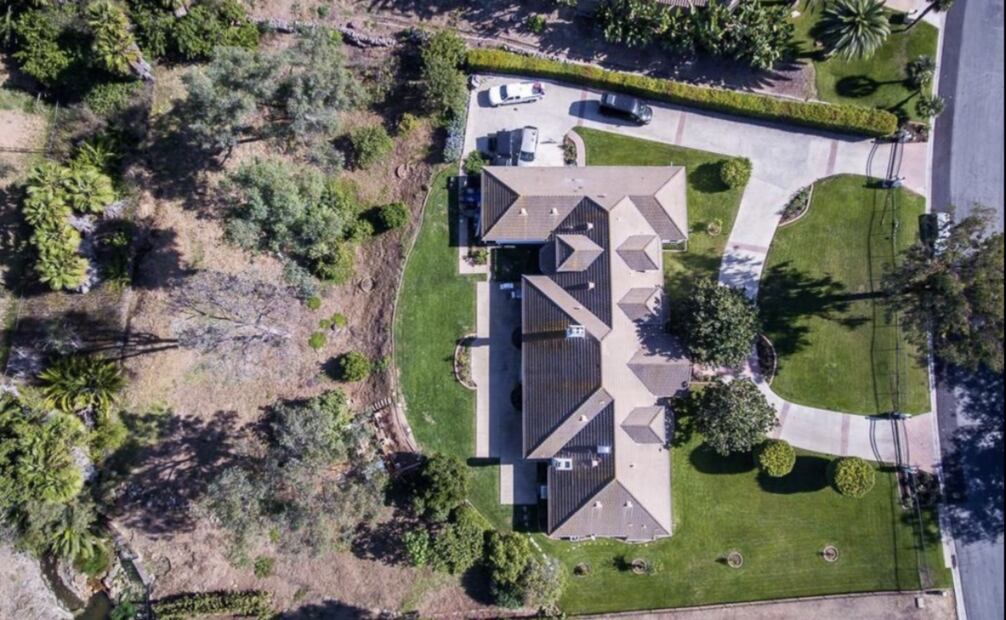 Residencia en Rancho Santa Fe. Foto: Mexicanos Contra la Corrupción