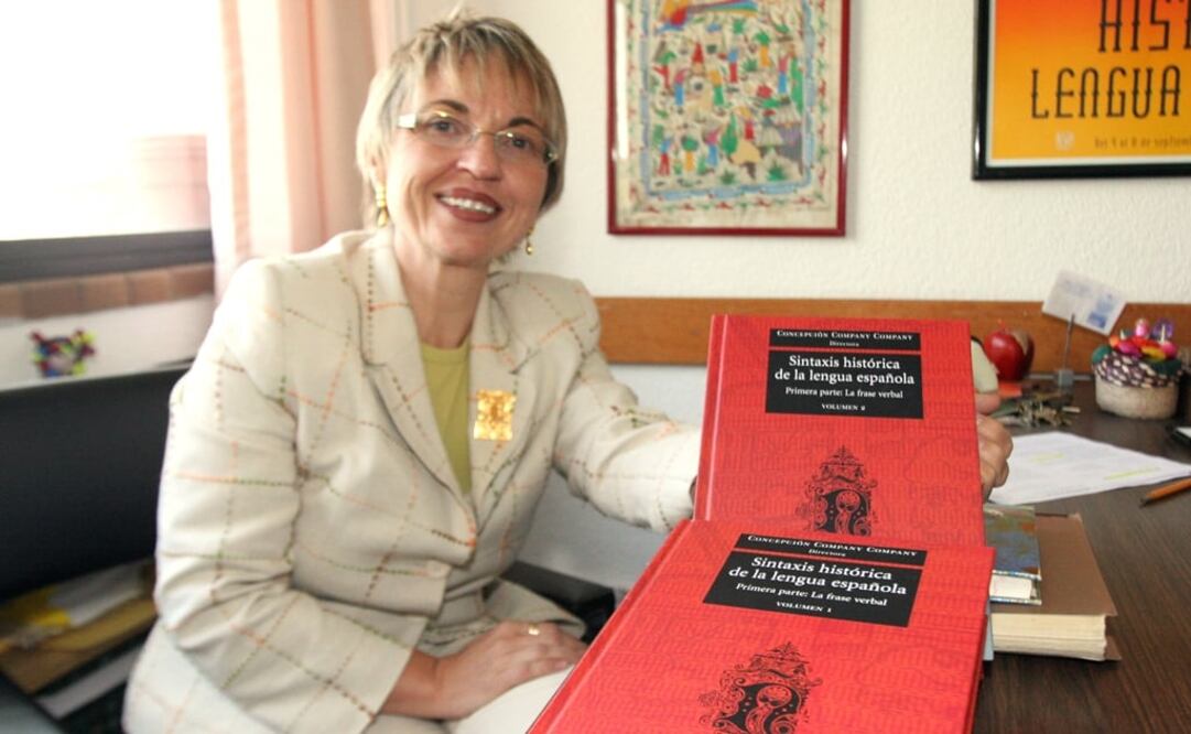El libro Sintaxis histórica de la lengua española, de Concepción Company Company, es la primera sintaxis histórica de cualquier lengua romance. Foto: Archivo EL UNIVERSAL