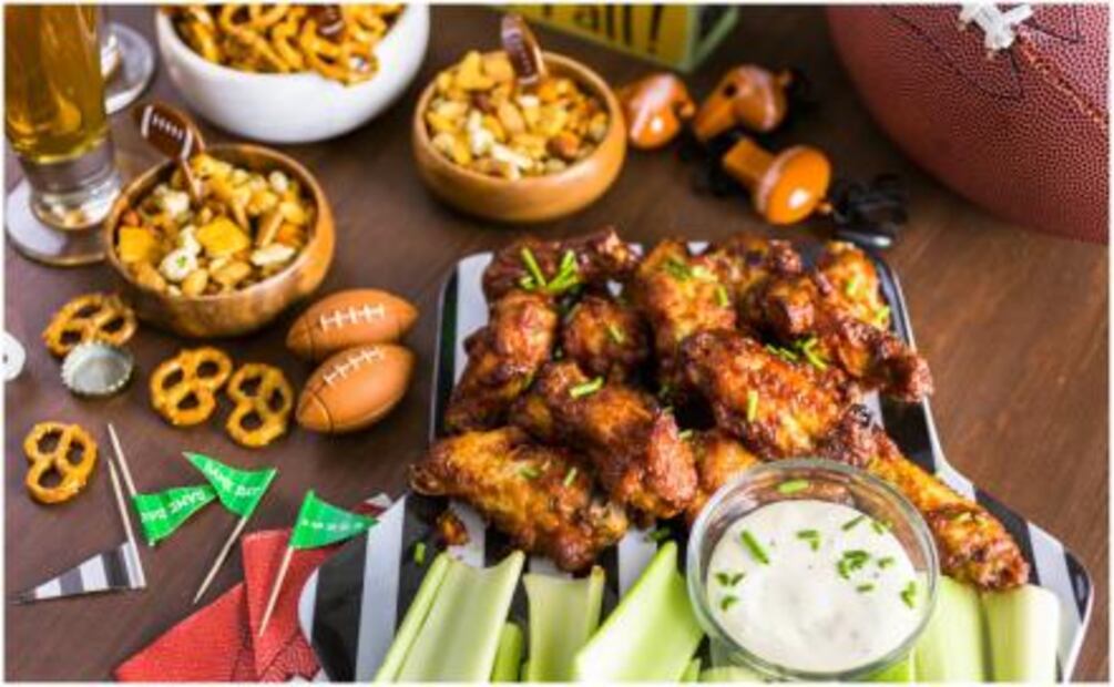 Opciones de take-out para ver el Super Bowl