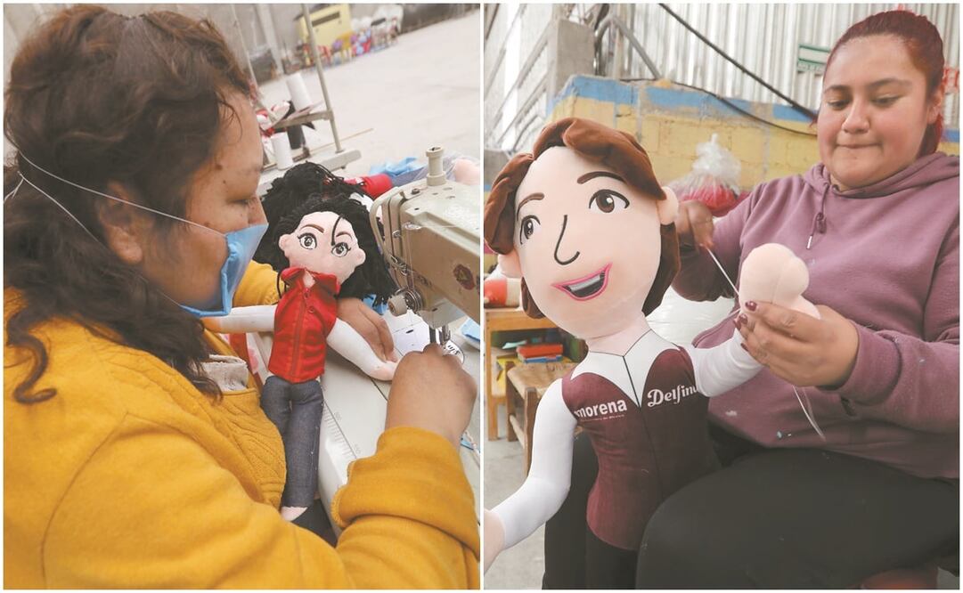 El taller El Alacrán llevó a la fama a los Pejeluches; ahora confeccionan a las Delfinitas / Las Alejandritas aun no están a la venta, pero el prototipo de la muñeca está listo. Fotos: Jorge Alvarado / EL UNIVERSAL