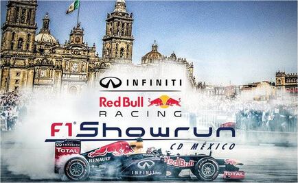 Fórmula Uno de Red Bull correrá en el Zócalo