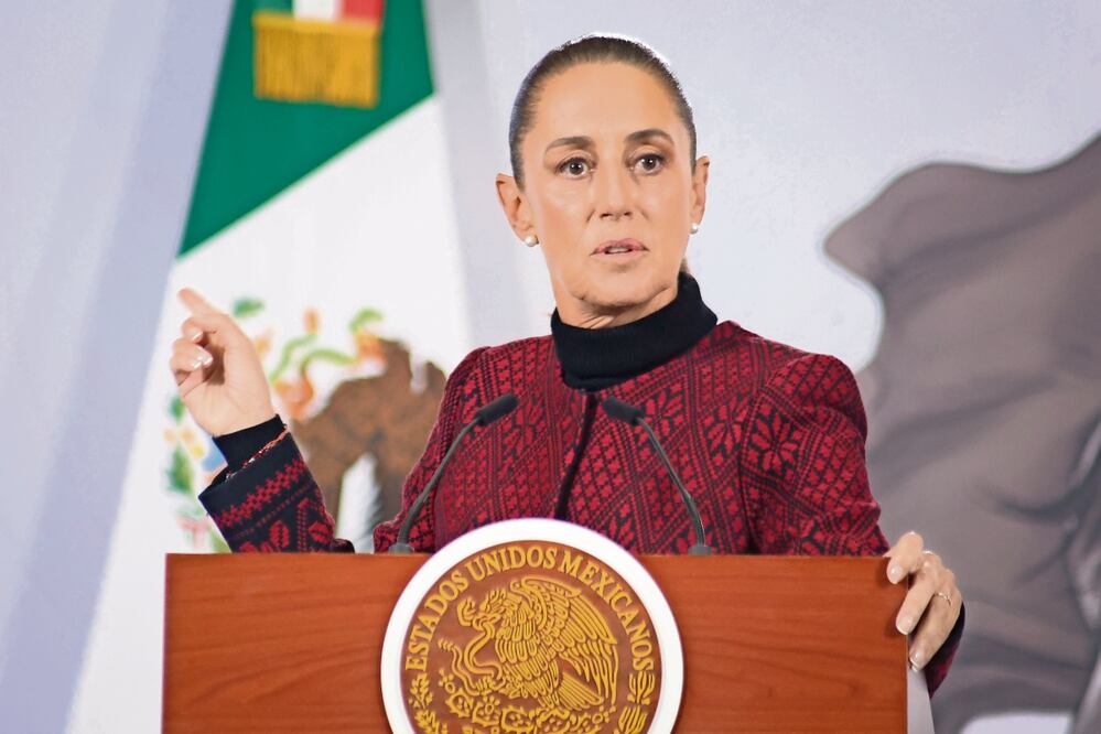 La presidenta Sheinbaum adelantó la adecuación. Foto Especial