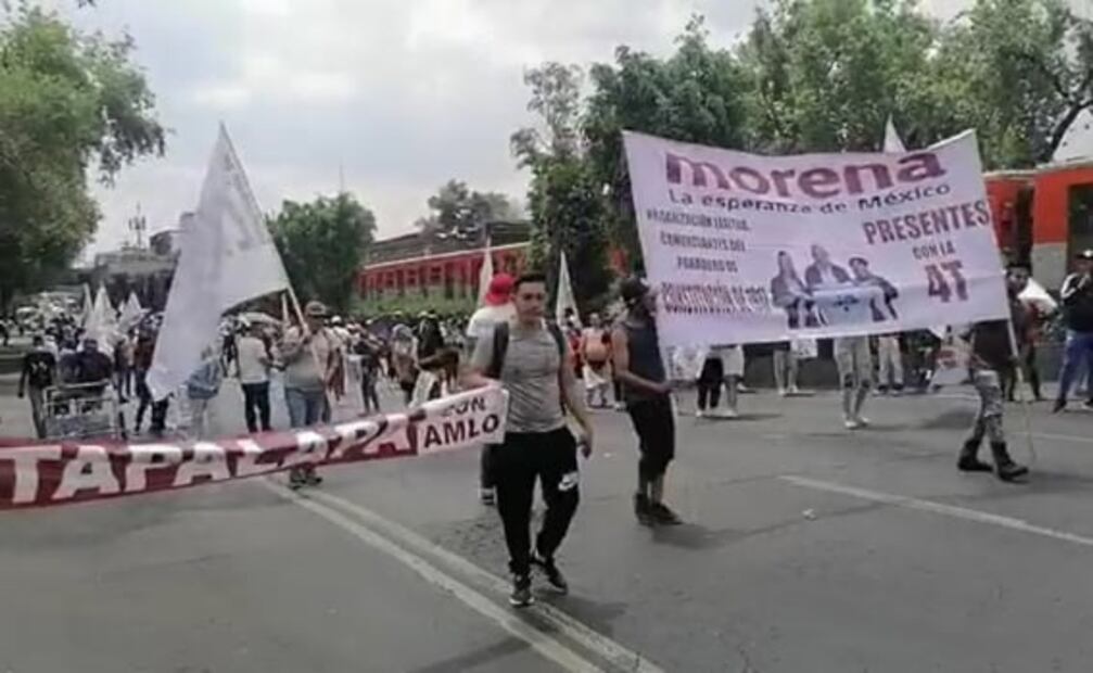 Mitin por aniversario de la Expropiación Petrolera en el Zócalo de la CDMX, minuto a minuto