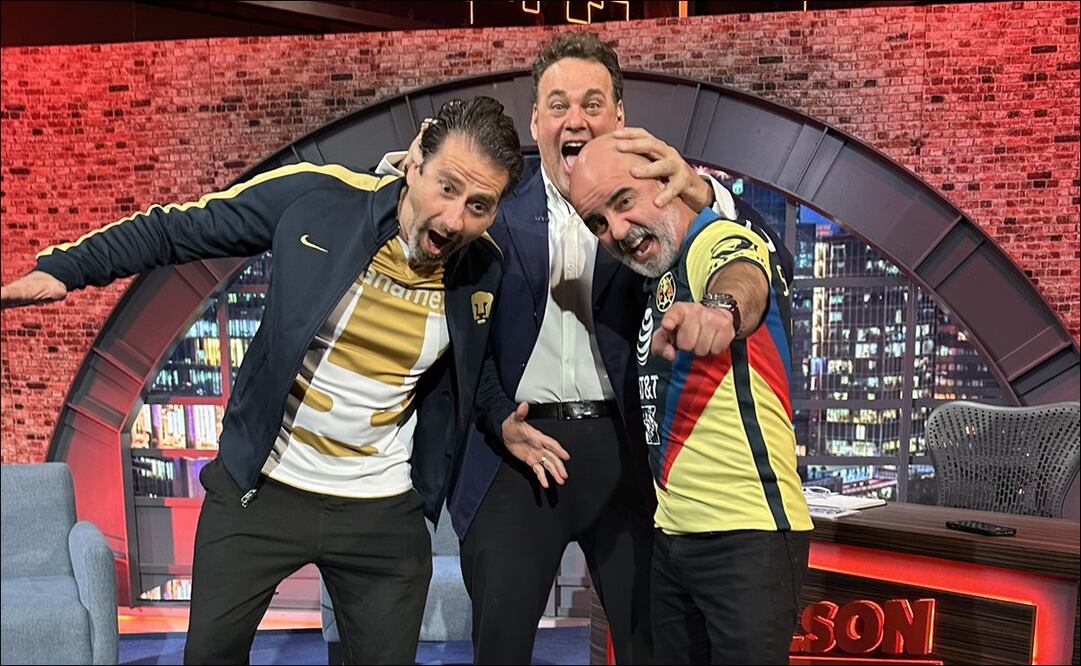 David Faitelson recrea polémico festejo de Cuauhtémoc Blanco - Foto: @EVIDEGARAY (X)