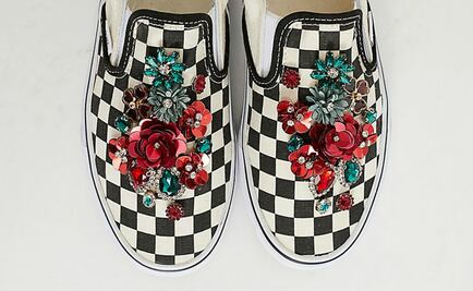 Adiós a los Vans de satín ¡Las lentejuelas y los diamantes son lo de hoy!