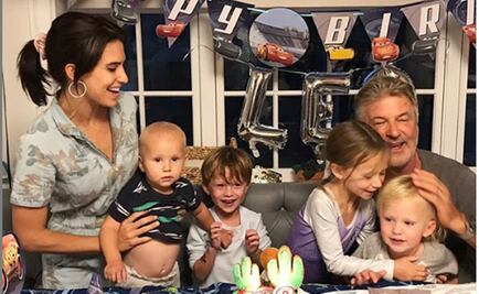 A los 61 años, Alec Baldwin será padre por sexta vez