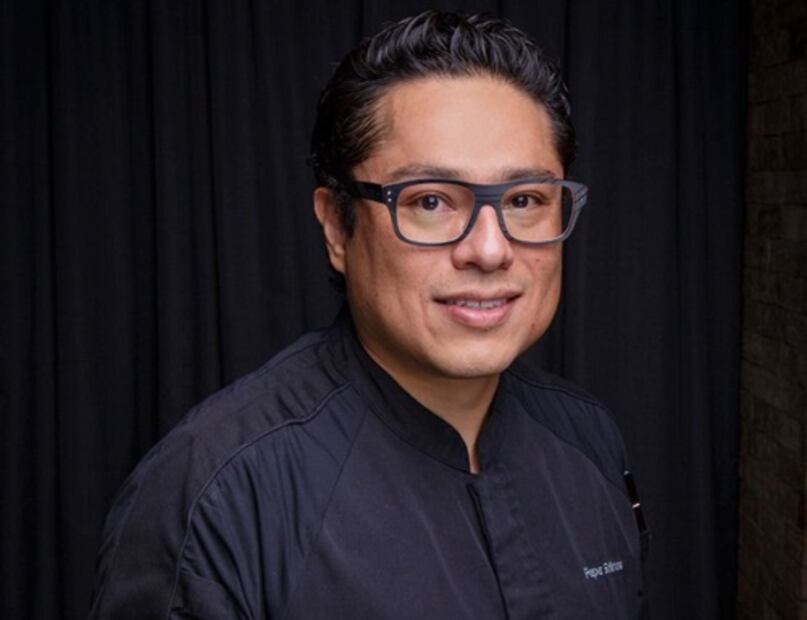 Chef Pepe Salinas, director alimentos y bebidas en Balcón del Zócalo.