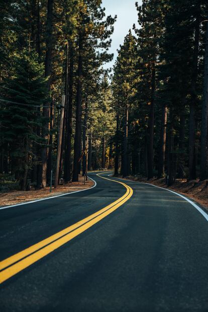 Esto quiere decir cada tipo de línea pintada sobre la carretera.
Foto: Unsplash