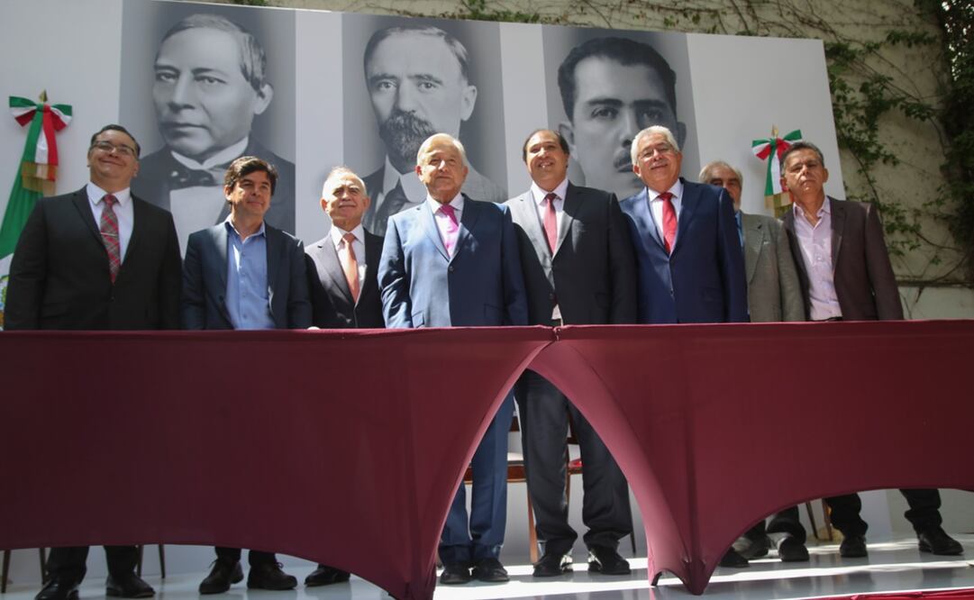 El 21 de agosto de 2018, López Obrador presentó a los  integrantes de lo que sería su Oficina de la Presidencia de la República. Foto: lopezobrador.org.mx/