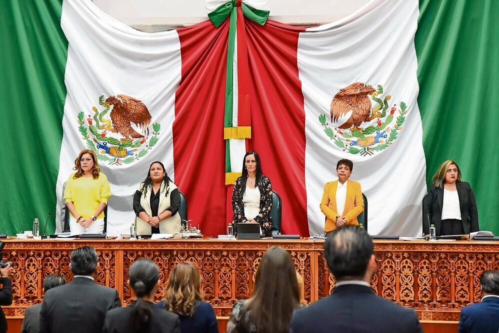 Diputados y diputadas del Congreso en el Estado de México presentaron 746 iniciativas, de las cuales 18 fueron urgentes. Foto: Especial