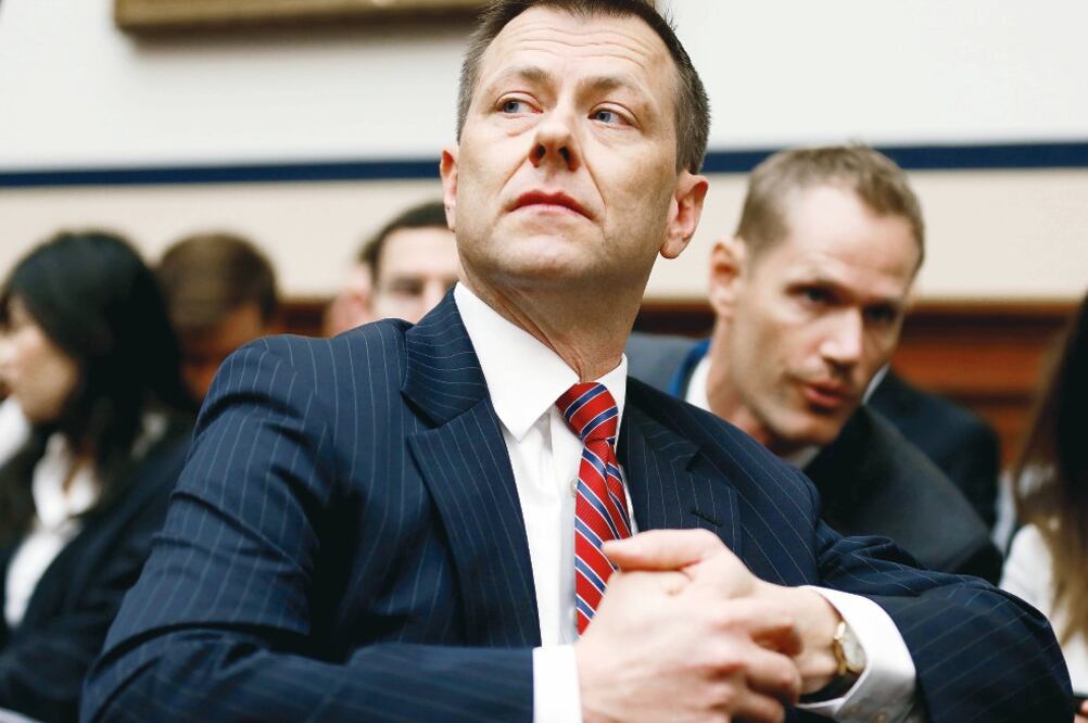 El subdirector adjunto del FBI, Peter Strzok, en una foto del 12 de julio pasado (ARCHIVO. REUTERS)