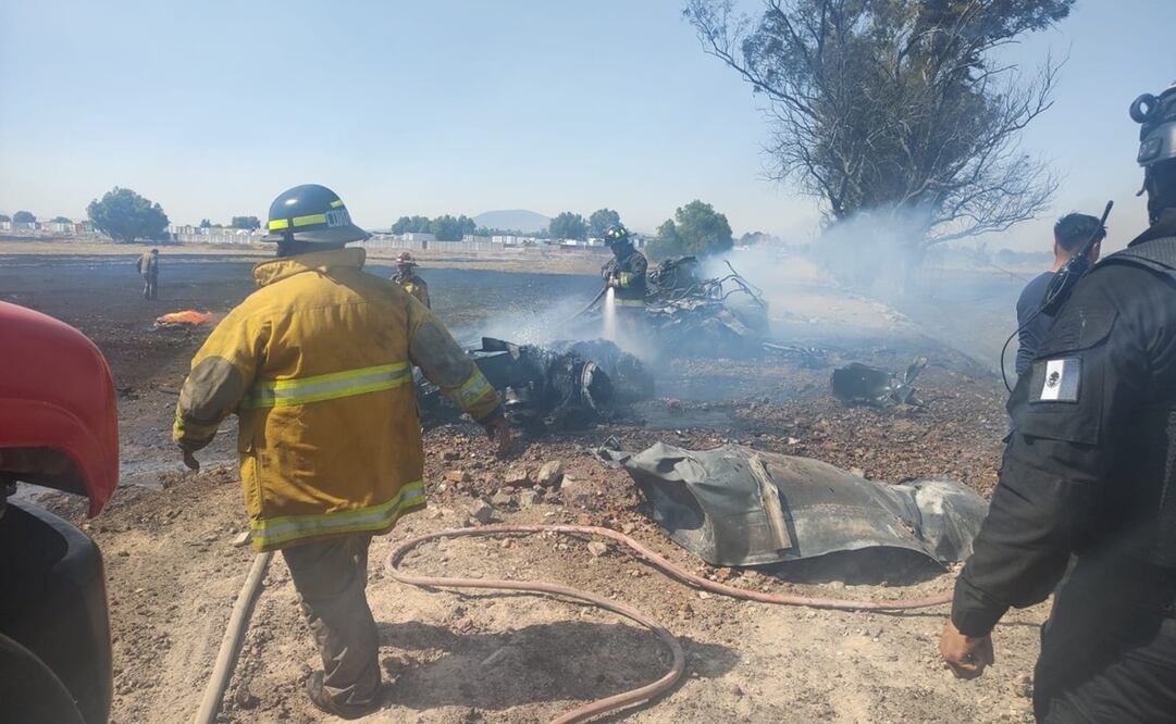 Explosión de pipa de gas en Zumpango / Foto: Especial