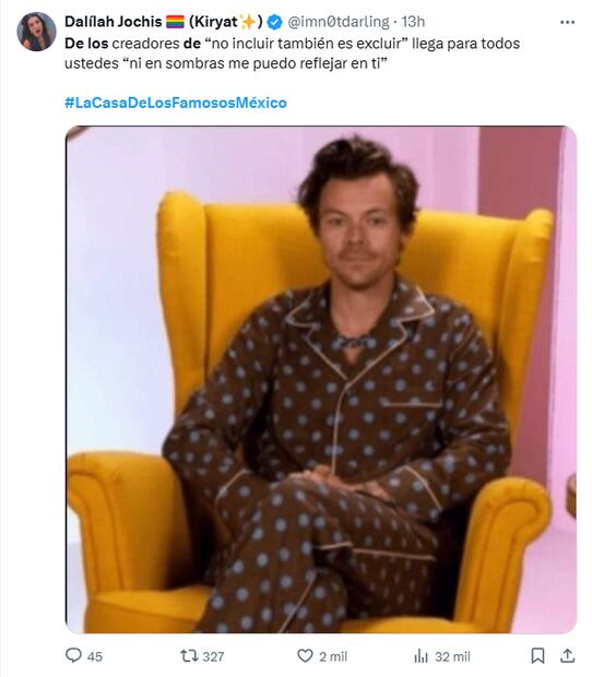 Memes de La Casa de los Famosos 2025. Foto: X