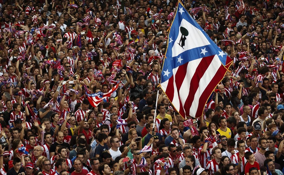 El Atlético recupera su escudo anterior / Foto: AP
