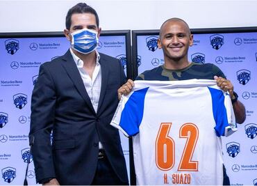'Chupete' Suazo lanza mensaje en su presentación: No vengo al primer equipo