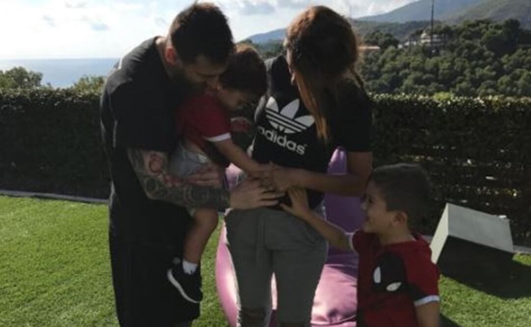 Instagram. Messi y su esposa hacen oficial la llegada de su tercer hijo 