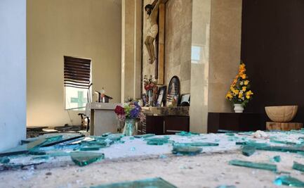 FOTOS: Profanan capilla familiar de Dámaso López alias “El Licenciado”; así quedó tras ser vandalizada