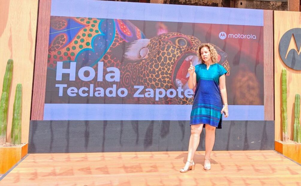 Alice Damasceno, directora para Latinoamérica de la Fundación Lenovo | Imagen: David Ochoa