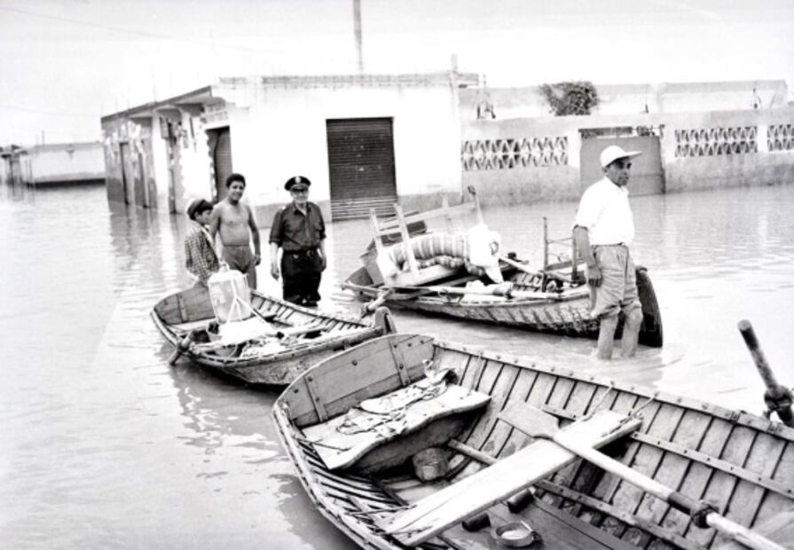 El diluvio que desbordó los ríos de la CDMX en 1955