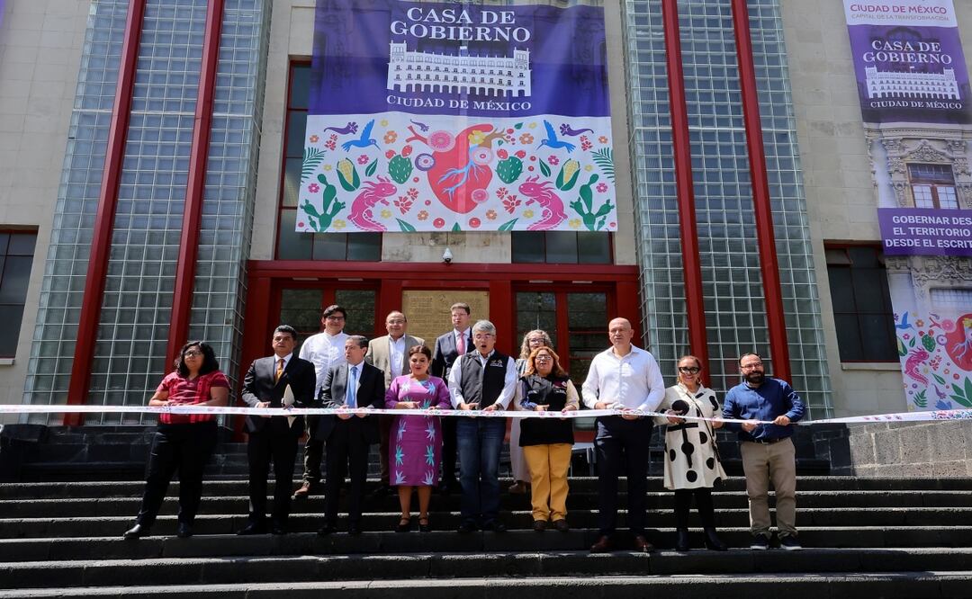 Brugada inaugura primera "Casa de Gobierno" en Coyoacán para acercar servicios a vecinos. Foto: Especial