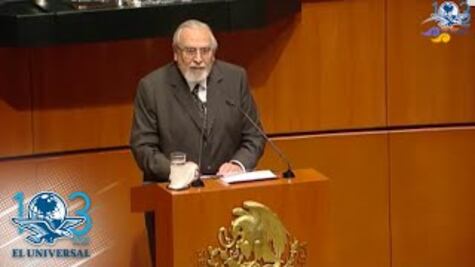 Investigaría al presidente si cometiera un delito, dice Bernardo Bátiz ante el Senado