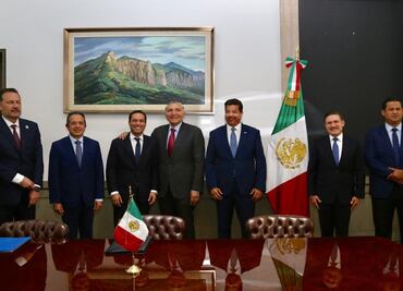 Recibe Adán Augusto López a gobernadores del PAN