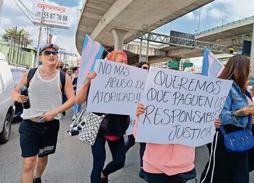 Cesan a policías por agresión a una mujer trans