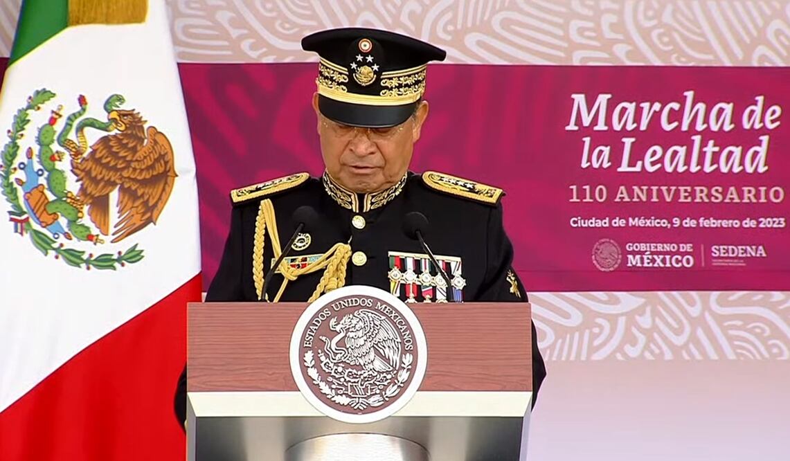 Sandoval aseveró que las mujeres y hombres que integran el Ejército, la Armada, Fuerza Aérea y Guardia Nacional, refrendan el supremo valor de lealtad que demostraron los cadetes de 1913. Foto: especial